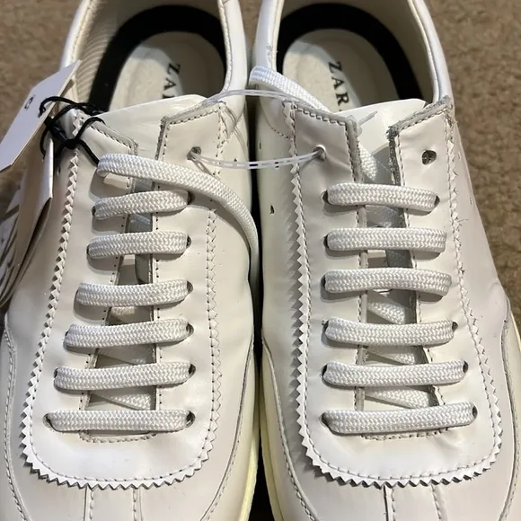 Zara | Leather sneakers